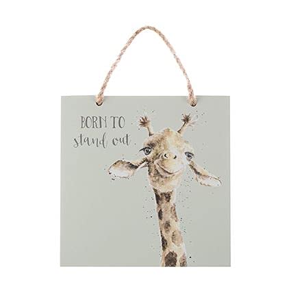 Wrendale Designs - 'Born To Stand Out' Wooden Plaque