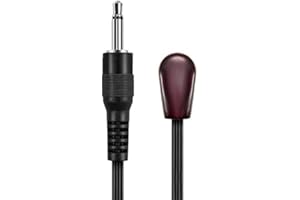MAXZONE IR Infrared Emitter Extender Cable Extension Single HeadEye 3.5mm Jack Infrared Red Transmitter Blaster Eye Wire Cord Compatible with IR Repeater Extender System Kit, Xbox One (IR-1.5m)