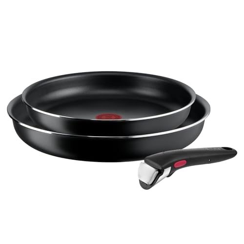 Tefal - Ingenio Lot de 2 poêles 24 et 28 cm avec poignée amovible