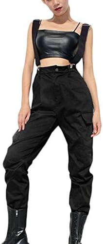 suspender cargo pants