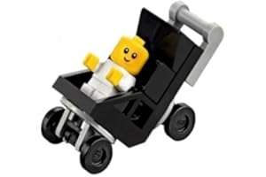 Booster Bricks Lego Baby Minifigure in Stroller Minifig