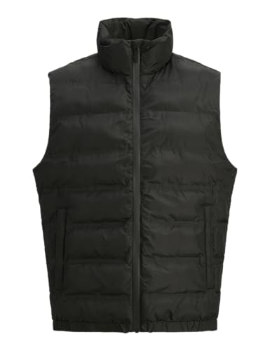 JACK & JONES Jcofusion Heat Quilted Bodywarmer Sn, Nero, XS
