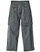 CQR Kids Outdoor Convertible Adventure Youth Pants Hiking Camping Stretch UPF 50+ Quick Dry Cargo Trousers