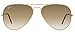 Authentic Ray-Ban Aviator RB 3025 001/51 62mm Gold / Brown Gradient Lenses Large