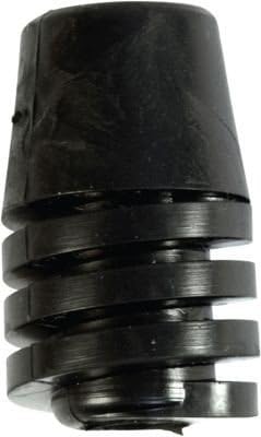 BONNET BUFFERS/STOPPERS X2 UNIVERSAL FIT, Black