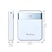 Yoobao Portable Charger 10000mAh Power Bank Compact External Battery Pack 2 Input & 2 Output LED Display Powerbank Compatible with Cell Phones - Blue