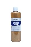 Handy Art Glitter Washable Paint 16 ounce, Gold
