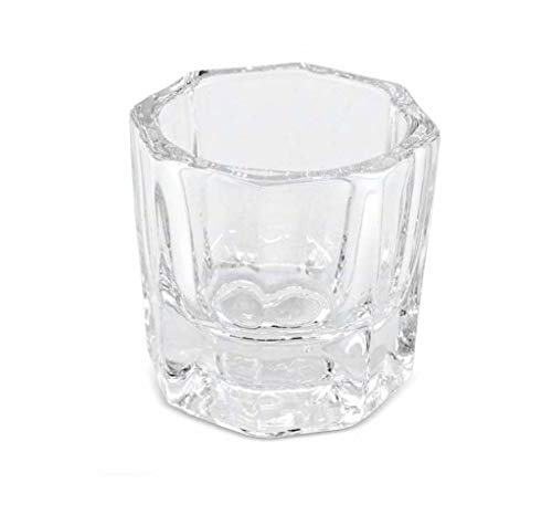 ATNails Acrylic Liquid Glass Crystal Bowl Cup Dappen Dish Nail Art Powder