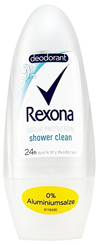 Rexona Shower Clean Deodorant Roll-On Aluminum Free 50 ml / 1.7 fl oz