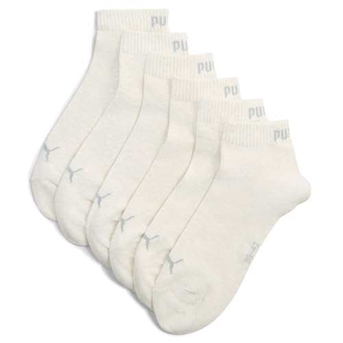 PUMA Unisex Quarter Plain, Calcetines Unisex adulto, Avena, 43-46