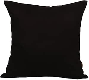 Amazon Com Tangdepot Cotton Solid Throw Pillow Covers 18 X 18