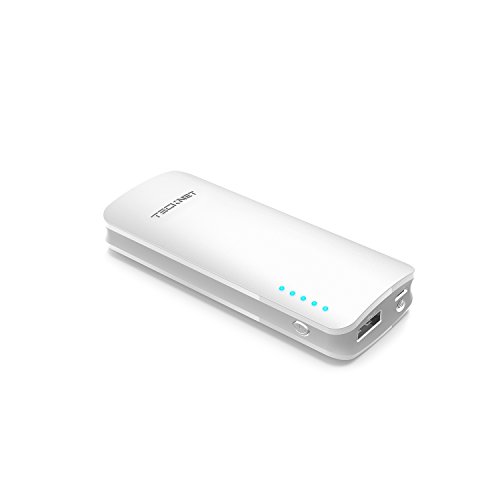 TeckNet PowerZen G1 6400mAh 2.4A Output Ultra Compact USB Portable Charger External Battery Power Bank with BLUETEK Smart Charging Technology for Apple iPhone, iPad, Samsung, Nexus, HTC and More