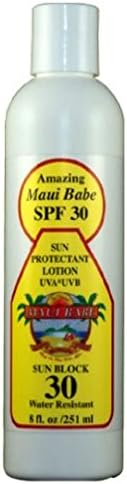 Value Pack Maui Babe SPF 30 Sun Block Lotion 4 Bottles 8 oz. each