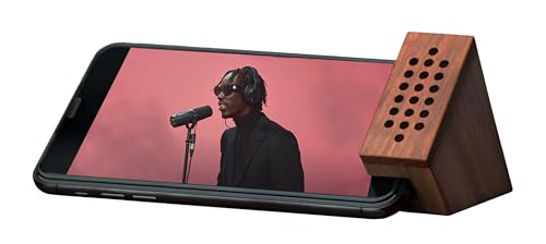 DEK is not just a Wooden Stand, It's Also a Passive Amplifier for Smartphones, an Ideal Gift for The Office or Home