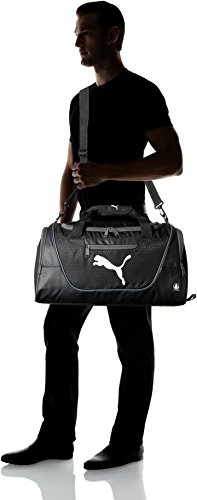 puma leather duffle bag