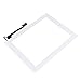 Monstleo Touch Screen Digitizer Assembly for White iPad 4 Model A1458, A1459, A1460 + Home Button,Adhesive Tape and Tools