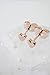 HONEYCAT Tiny Heart Stud Earrings in 18k Rose Gold Plated | Minimalist, Delicate Jewelry (RG)