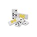 MasterPieces Game Day - NCAA Michigan Wolverines - 28 Piece Team Logo Double Six Domino Set