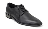 Vionic Mens Joseph Orthotic Lace Up Oxford Dress Shoes, Black, US 9