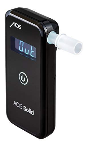 ACE Solid Breathalyzer - Portable Digital Breath Alcohol Tester for Personal Use - Thumbnail 4