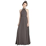TAISHAN Chiffon Junior Bridesmaid Dress for Teens