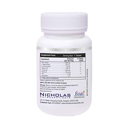 Buy Nicholas Nutraceuticals Myohope Natural & Complete PCOS/PCOD