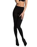 SPANX Women's Luxe Leg Blackout Tights, Very Black, D