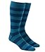 Super Stripe Men's Cotton Blend Dress Socks