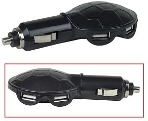 Sumas 4-Port USB DC in-Car Power Adapter for Charging Your iPod, iPhone, iPad, Cell Phones, MP3 & More USB Devices! -Bla