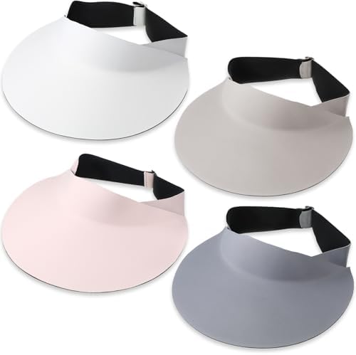 Amazon.com: 4Pcs Slip On Sun Visor Hats for Women UV 