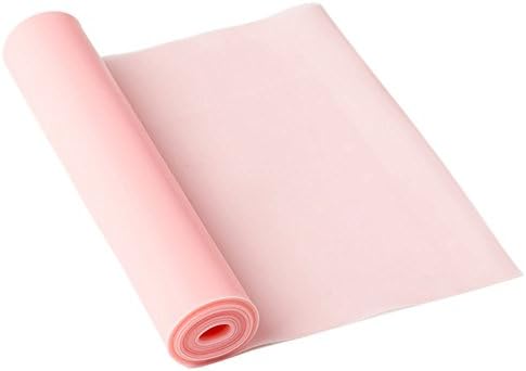 Kineede Yoga Pilates Elastic Stretch Strap Exercise Band Arm Fitness Pull Strap (Pink)