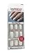 Kiss imPress Press-On Short Length Iridescent White Nails 74093 Next Wave