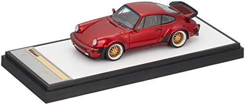 VISION 1/43 ポルシェ 930 turbo 1988 BBSタイプホイール キャンディレッド ゴールドホイール 完成品