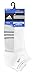 adidas Men's Superlite Stripe Low Cut Socks (3-Pair), White/Grey/Grey, Large