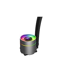 DEEPCOOL Castle 360EX, Enfriador de CPU líquido RGB AIO, tecnología antifugas en el interior, controlador de cable y 5 V ADD RGB 3 Pin Placa base, TR4 AM4 soportado, 3 años de garantía