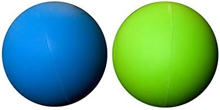 LBS-2 Pack Lacrosse Massage Balls -Blue Green