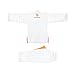 Sanabul Kids Highlights Brazilian Jiu Jitsu BJJ Gi (WHITE, K2)