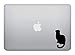 Black Cat #2 Macbook Decal - Kitten Kitty Sticker Removable Vinyl Skin for Apple Macbook Pro Air Mac Laptop - G009K
