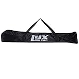 LyxPro Speaker Stand Carrying Bag Heavy Duty Tripod Speaker Stand Case for Stands that folds to 42.5, Black, 