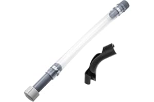 Glowentix 1 PCS Racing Fuel Jug Hoses with 1 PCS Hose Bender, Clear Racing Fuel Filler Hose for Fuel Filler Hoses Container Fuel Tank Gas Can, 3/5/5.5 Gallon VP Fuel Jugs