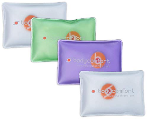 Body Comfort Click Activated Instant and Reusable Heat Packs or Cold Packs 4 pieces