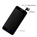 for iPhone 6S Screen Replacement LCD Black - with Home Button Proximity Sensor Ear Speaker Front Camera Screen Protector and Repair Tools