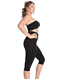 MeMoi - High Waisted Capri-Small-Black