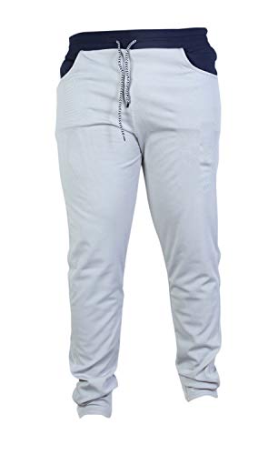 A.S Enterprises A.S Regular Fit Cotton Lowers, Night Pant, Pyjama, Joggers, Sports Trousers, Lounge Wear and Daily Use Gym Wear Track Pant for Men Off White