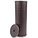 Home Intuition Bronze Vented Toilet Paper Roll Holder for Bathroom Storage Fits Regular Size Does NOT Fit Oversize Rolls, 1 Pack