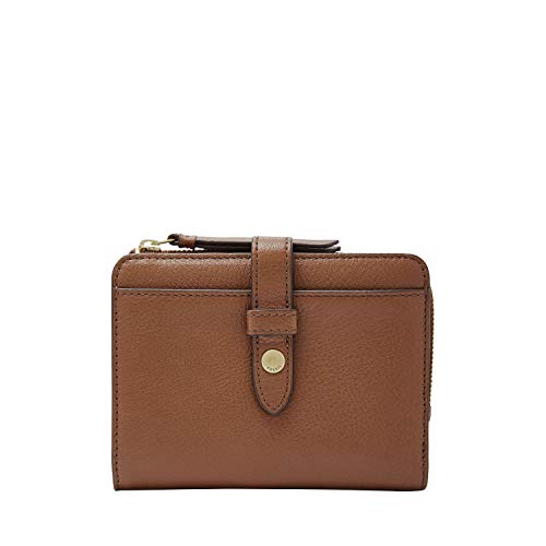 Algopix Similar Product 5 - Fossil Fiona Multifunction Wallet, Brown