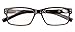 Eyekepper 5 Pack Reading Glasses for Men - Includes Reader Sunglasses - Classic Readers +2.00