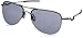 Oakley Men's Tailpin OO4086-09 Aviator Sunglasses, Satin Black, 61 mm