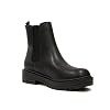 SODA-Pilot-Women-Lug-Sole-Low-Heel-Chelsea-Fashion-Ankle-Bootie-wDouble-Elastic-Gore