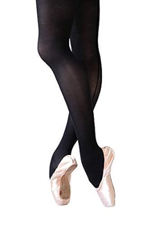 Ballet Beautiful Womens Seamed Opaque Dance Tights